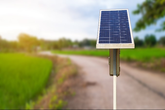 Solar Street Light Installation